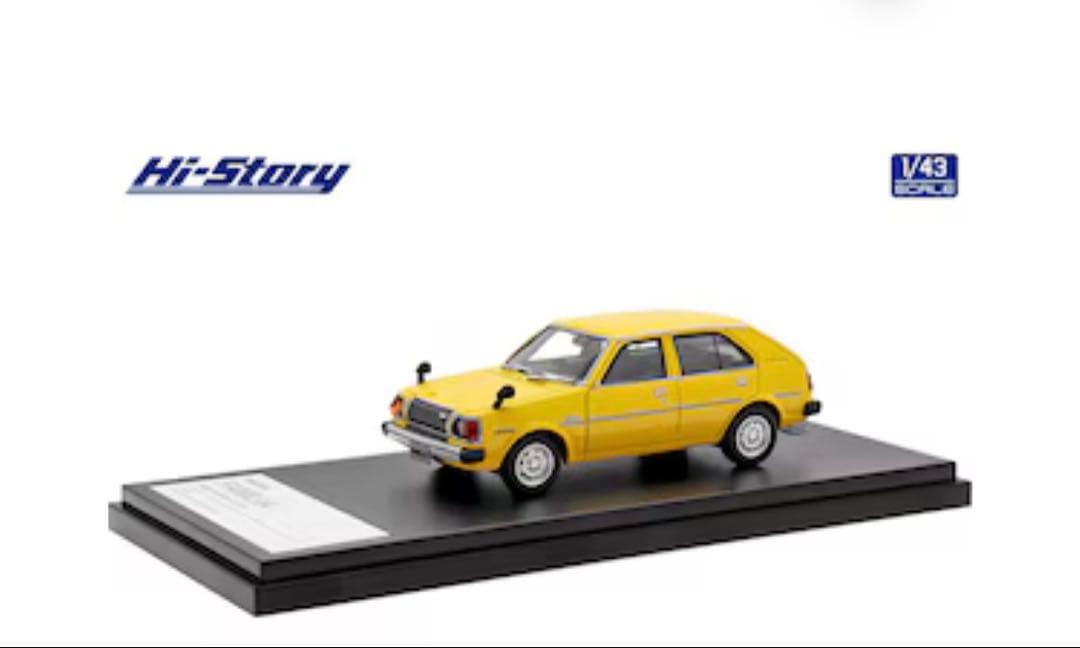 【Hi-Story】 MAZDA FAMILIA 4台セット Hi-Story Mazda Contemporary Manufacture Diecast Cars, Trucks