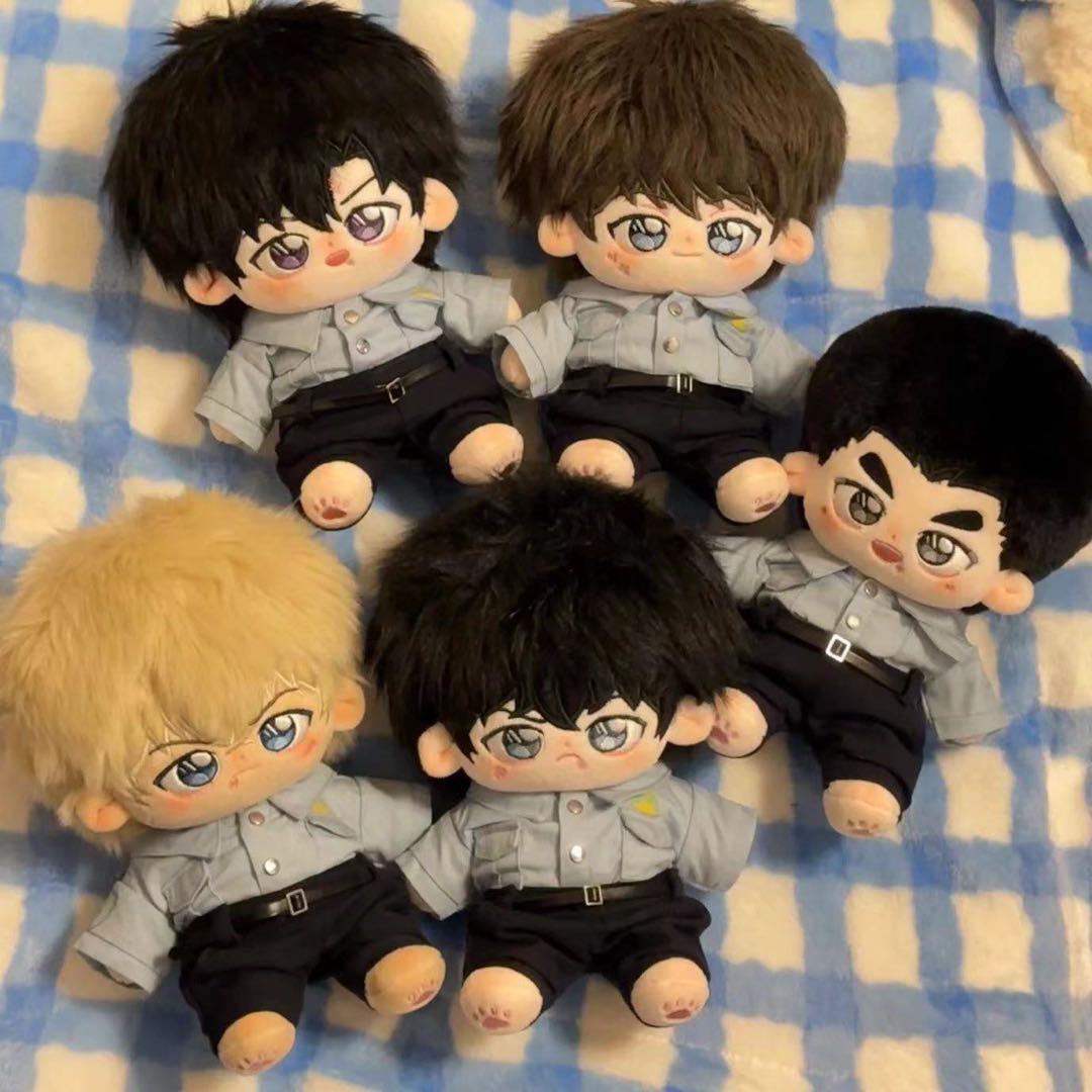 着せ替えぬいぐるみ　名探偵コナン　降谷零 　松田陣平　諸伏景光　萩原研二　伊達航