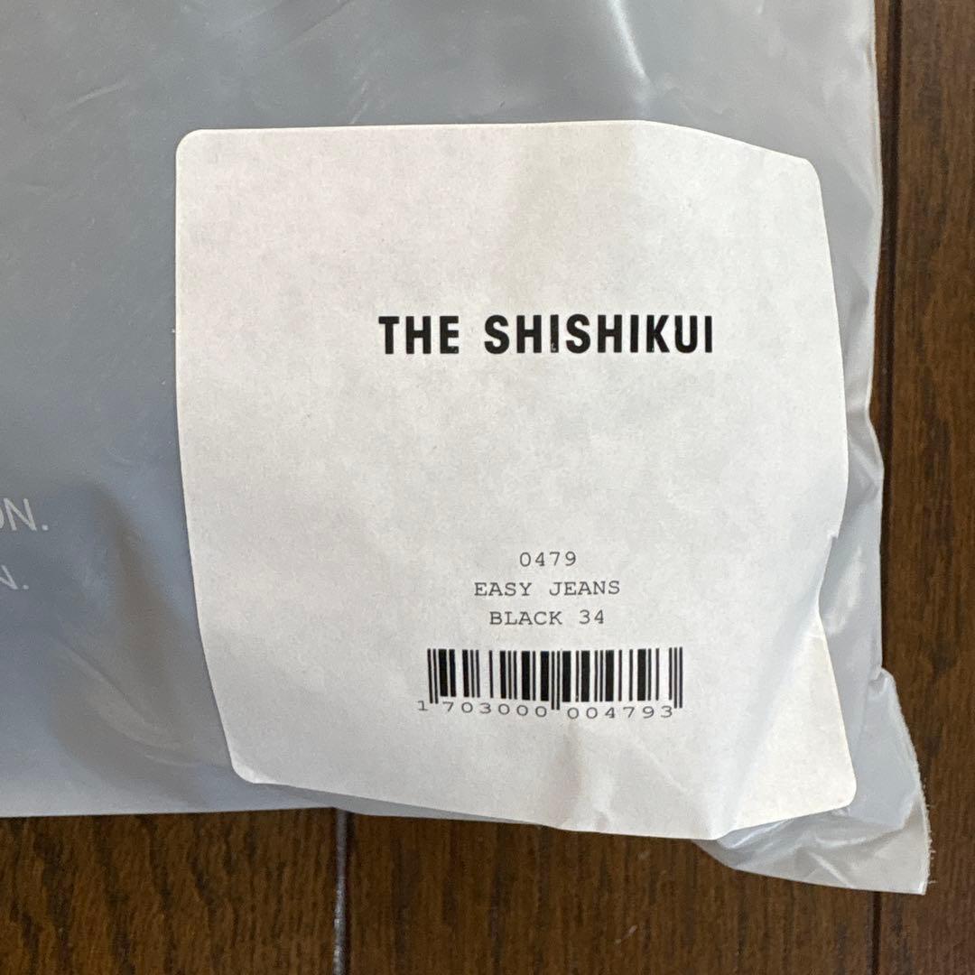 美品 THE SHISHIKUI EASY JEANS ブラック 34 - メルカリ