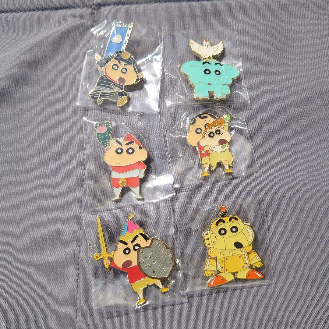 クレヨンしんちゃん30周年記念ピンバッジコレクションコンプリート