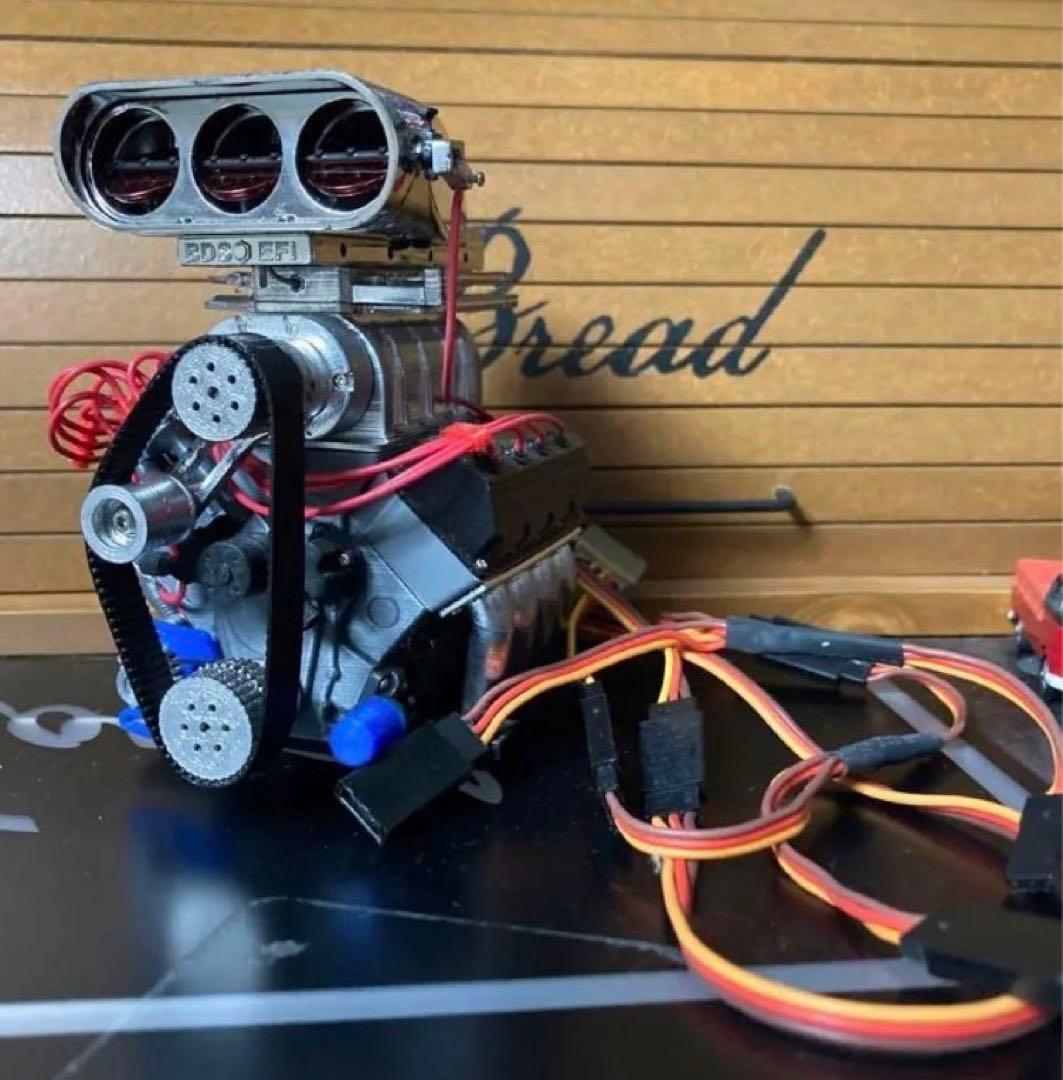 ラジコン用 エンジン スーパーチャージャー 電動 京商FW05-RRにOS製FS-26SC（Super Charger）搭載