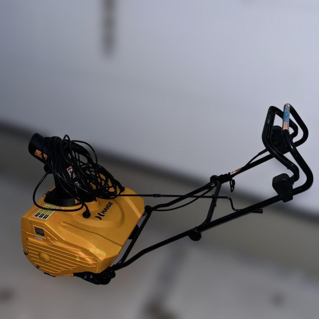 HAIGE ハイガー 電動式除雪機 HG-K1650　家庭用　パワフル　送料無料 Amazon.co.jp: HAIGE(ハイガー) 除雪機 電動除雪機 電源コード式