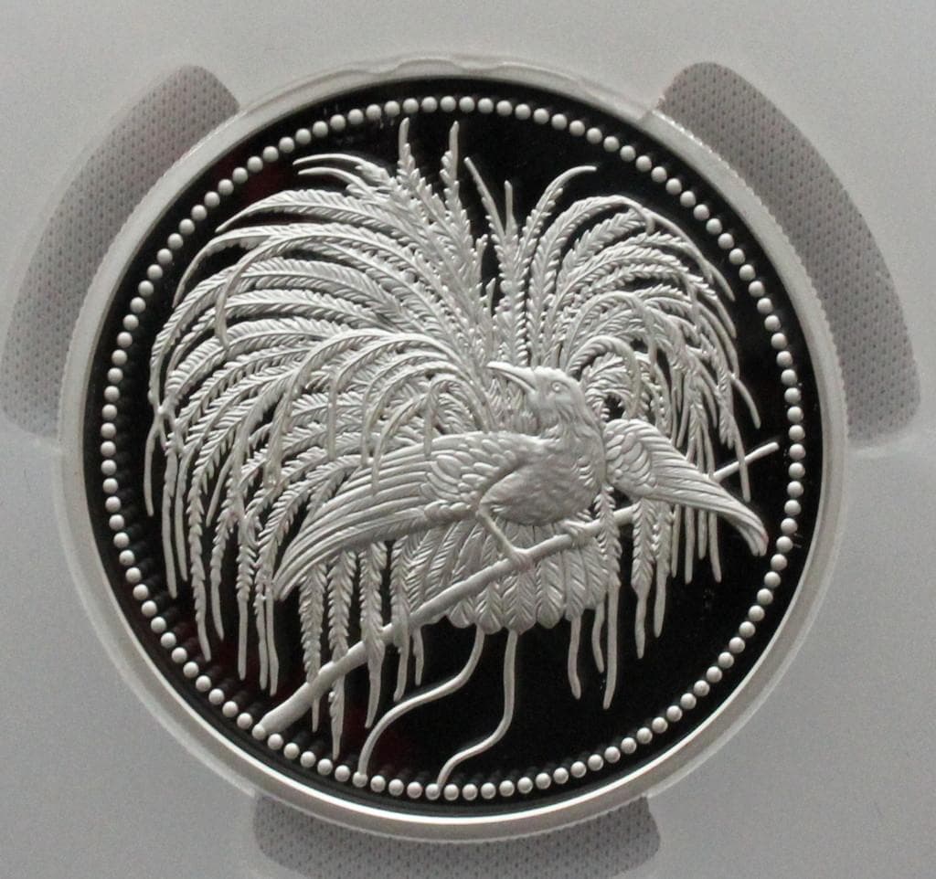 ひこさん専用2020年 パプアニューギニア極楽鳥 20PCGS PR70DCAM