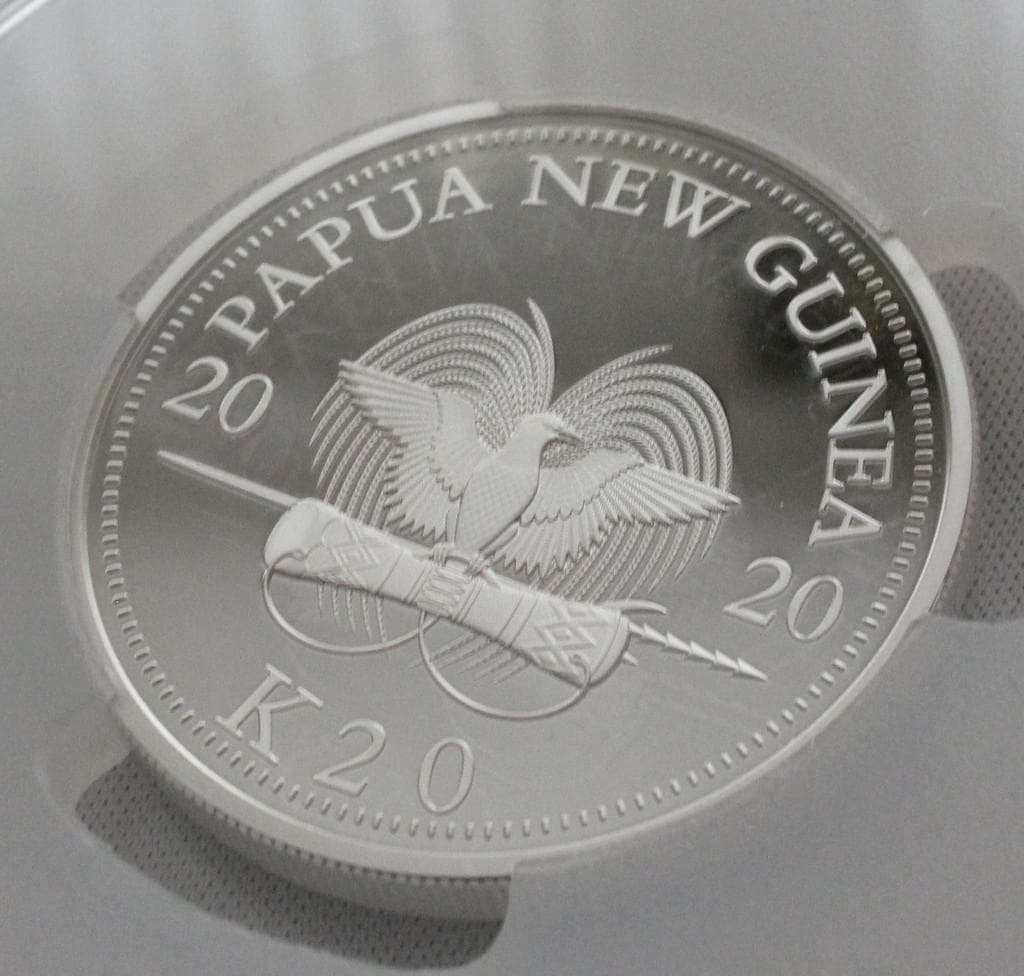 ひこさん専用2020年 パプアニューギニア極楽鳥 20PCGS PR70DCAM - メルカリ