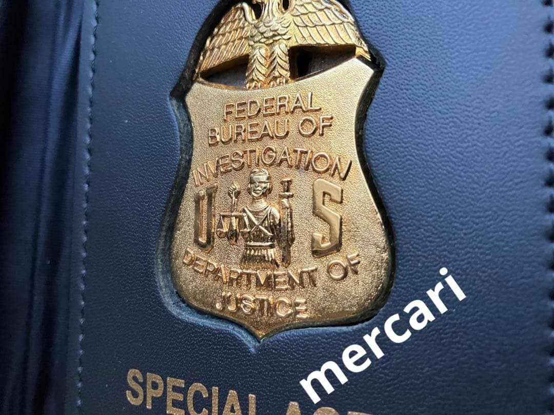 アメリカ連邦捜査局　特別捜査官バッジ