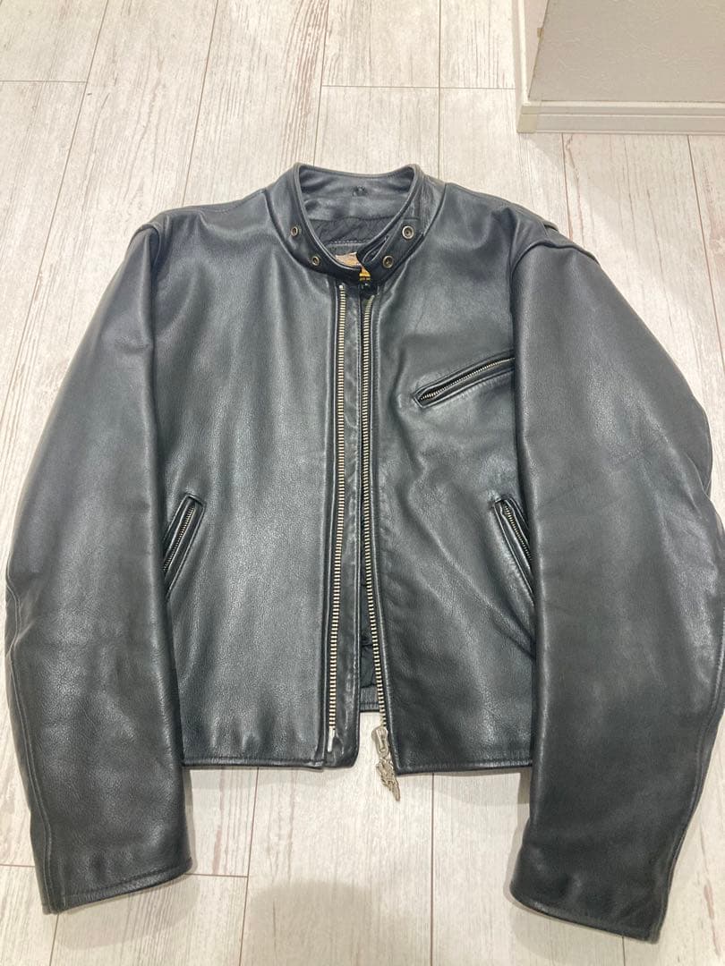 Harley-Davidson シングルライダースジャケット XL ブラック