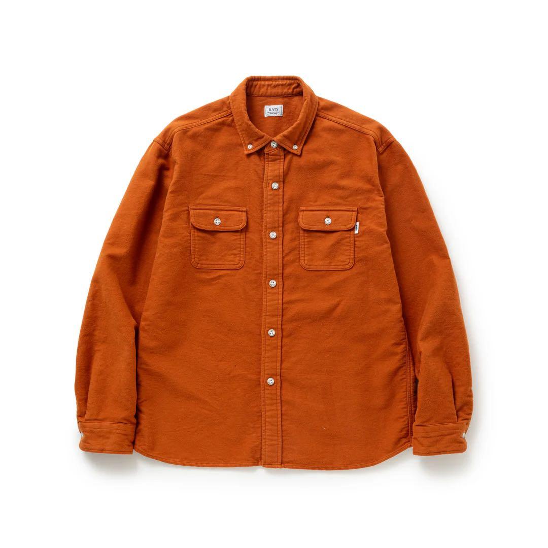 RATS 長袖シャツ 25PS-0906 MOLESKIN B.D SHIRT