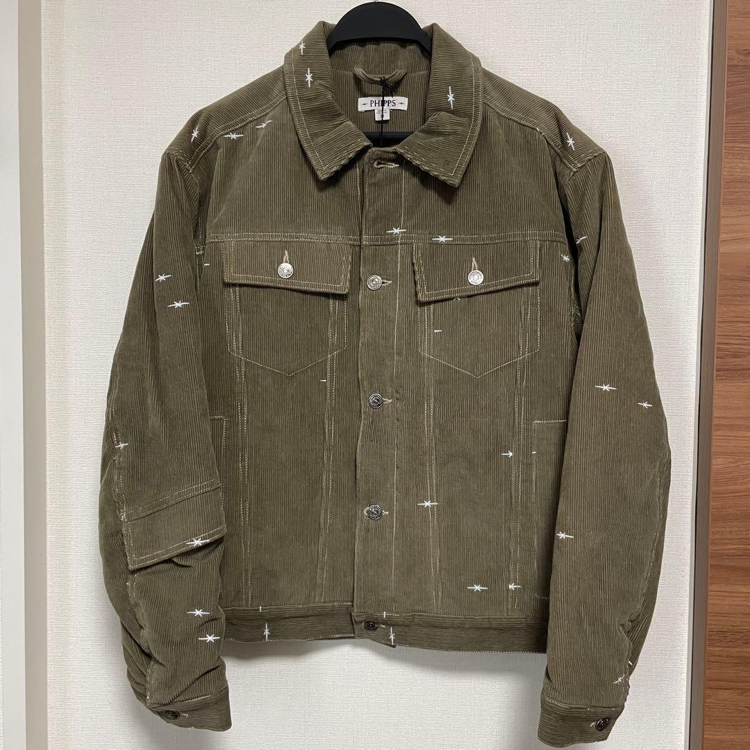 【最終値引】【美品】Phipps 中綿 コーデュロイ トラッカー ジャケット