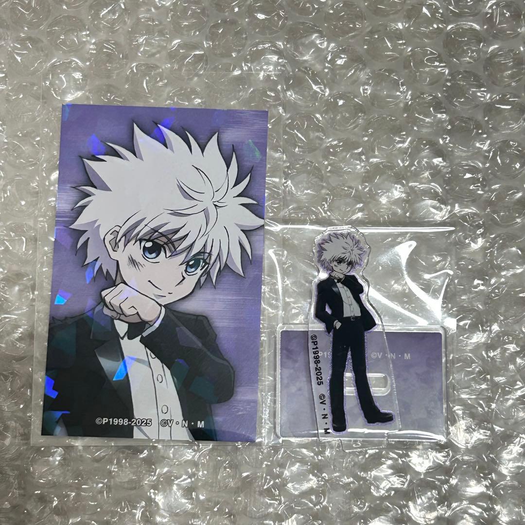 HUNTER × HUNTER キルア スーツ ホログラム カード アクスタ - メルカリ