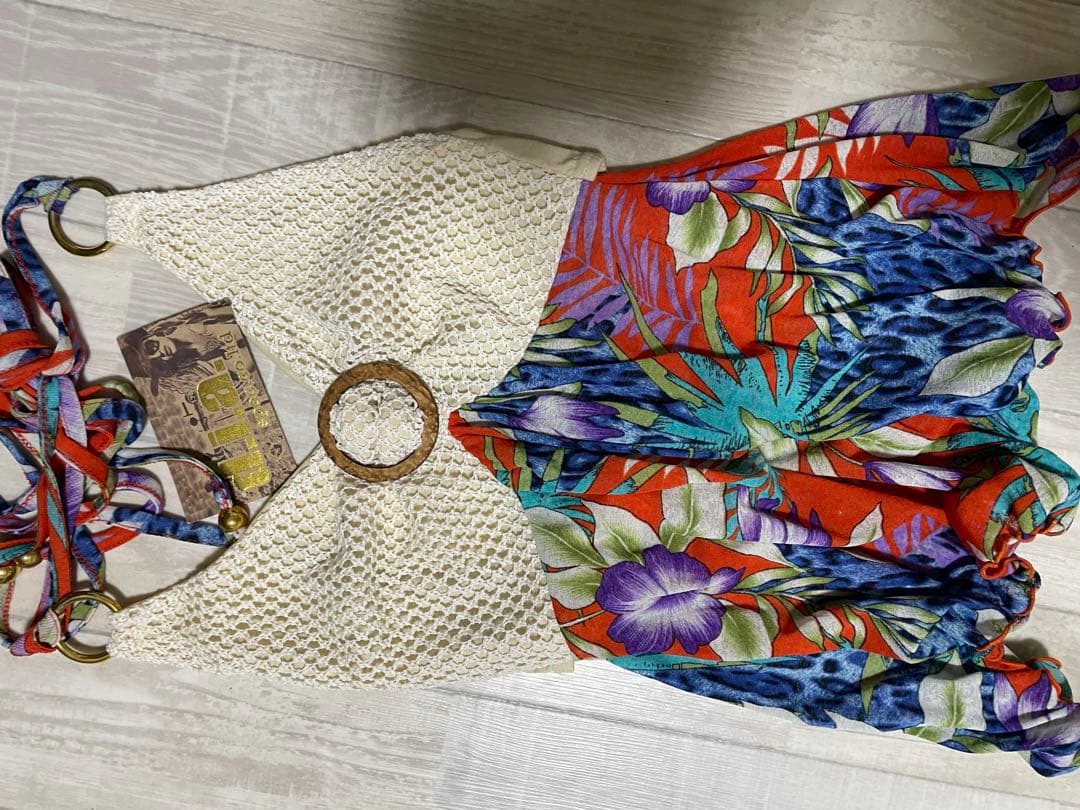 d.i.a. ダイヤ　ホルター　花柄　ギャル　平成　背中開き　egg アルバ