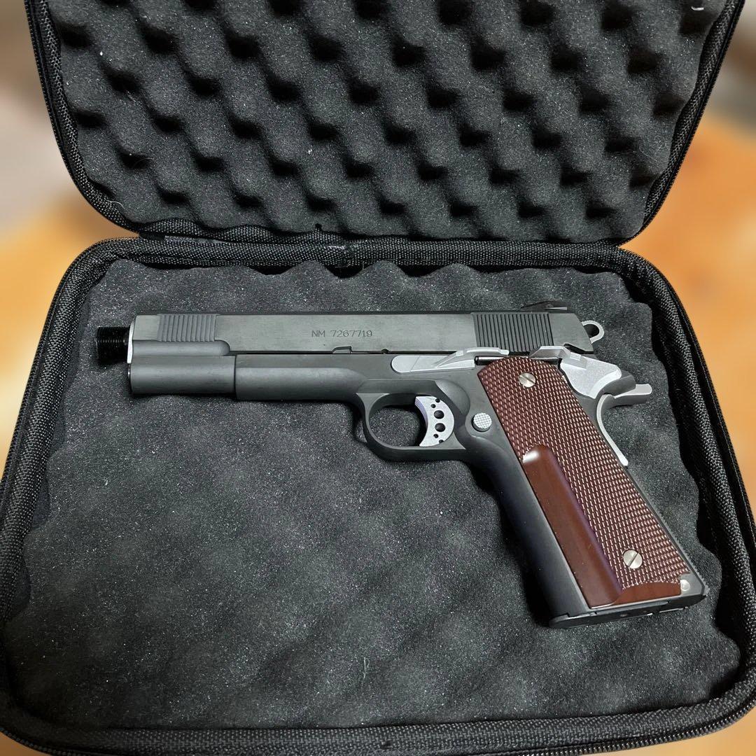 ウエスタンアームズ　スネークマッチ1911 カーボンブラックHW Ver コルト スネークマッチ 1911 カーボンブラック HW | ウエスタンアームズ