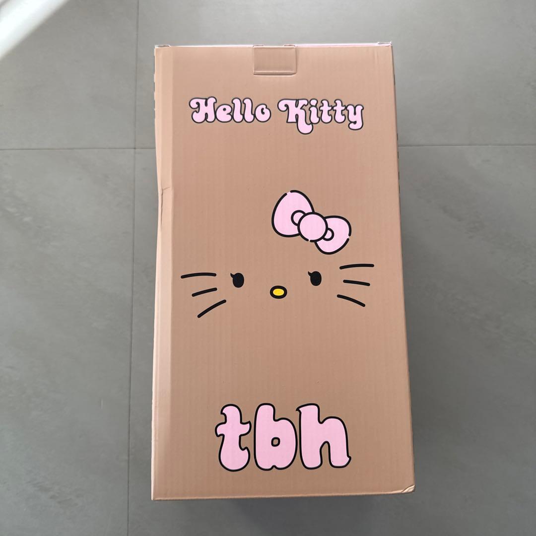 【 Hellokitty×tbh】 チャーム付 ヒョウ柄 保温ボトル　中国限定