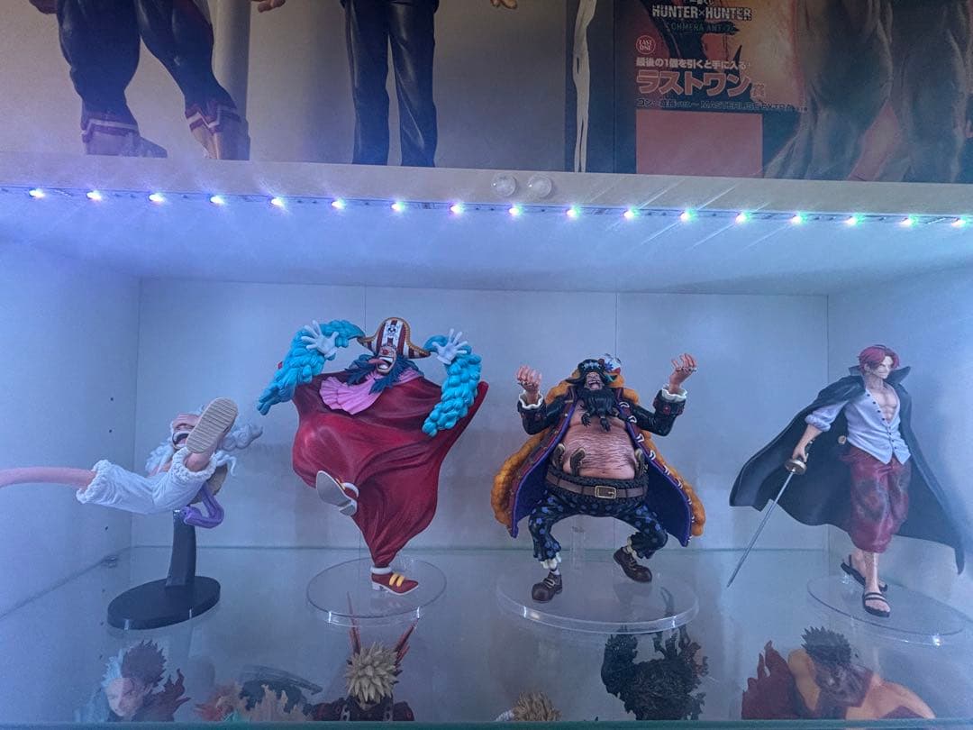 ワンピース　一番くじ　フィギュア ・黒髭 ・シャンクス ・バギー・プライズルフィ