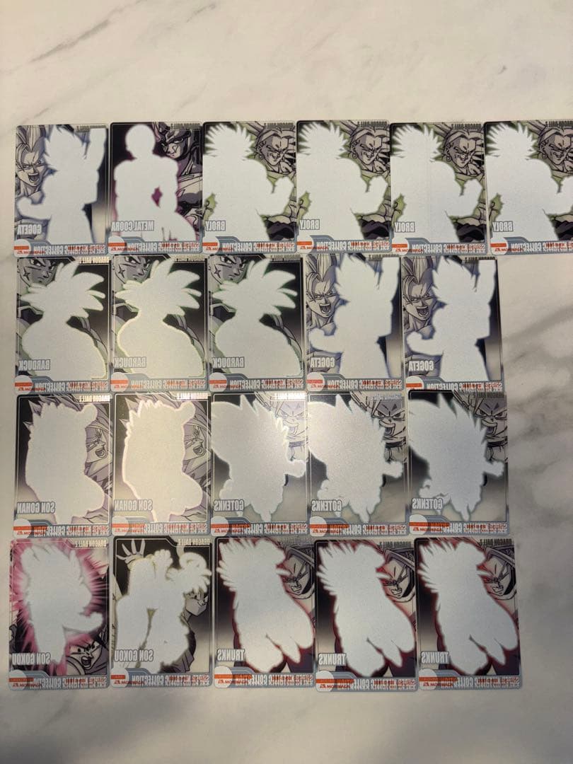 激レア】森永ウエハースドラゴンボール スーパーメタリックコレクション