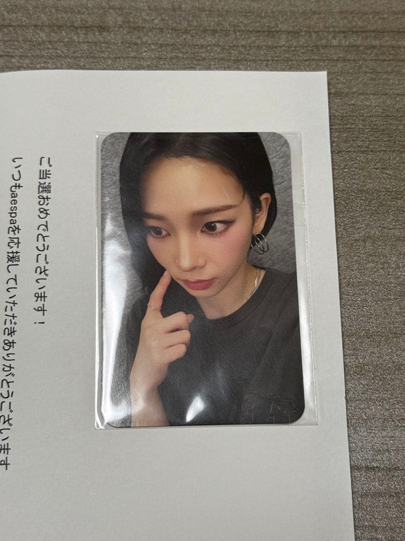 SMエンターテインメント 30周年記念タレントカード　カリナ　aespa aespa SM 30周年 ENTERTAINMENTトレカ カリナ - メルカリ