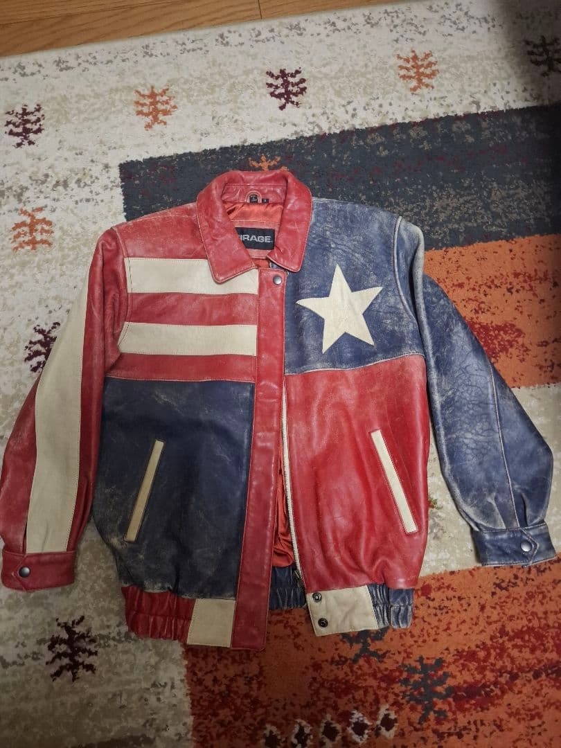 こ*の様 80s～90s リアルレザージャケット ボンバージャケット 韓国製