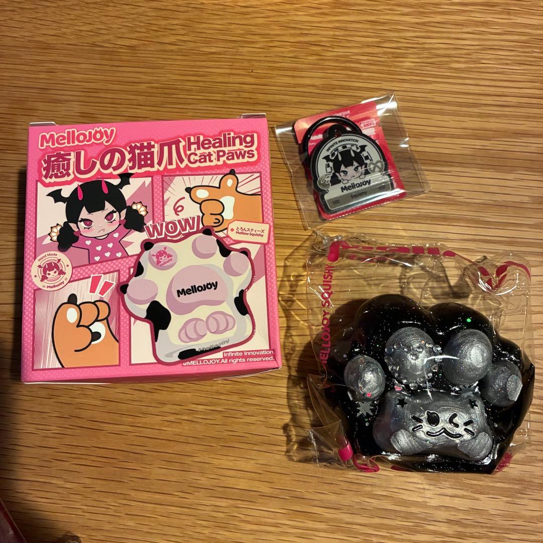 ち*)様 mellojoy メロジョイ スクイーズ 癒しの猫爪シリーズ 流れ星爪