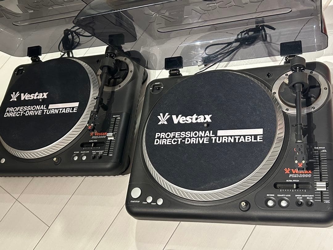 Vestax ターンテーブルPDX-2000 2台セット 中古品】Vestax/ターンテーブル/PDX-2000 -DJ機材アナログレコード専門