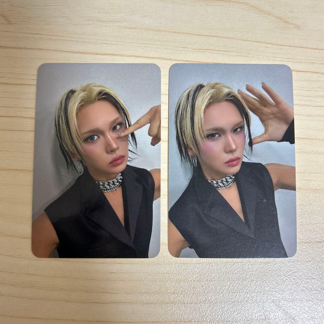 XLOV UXLXVE hellolive トレカ ヒョン HYUN 2枚セット - メルカリ