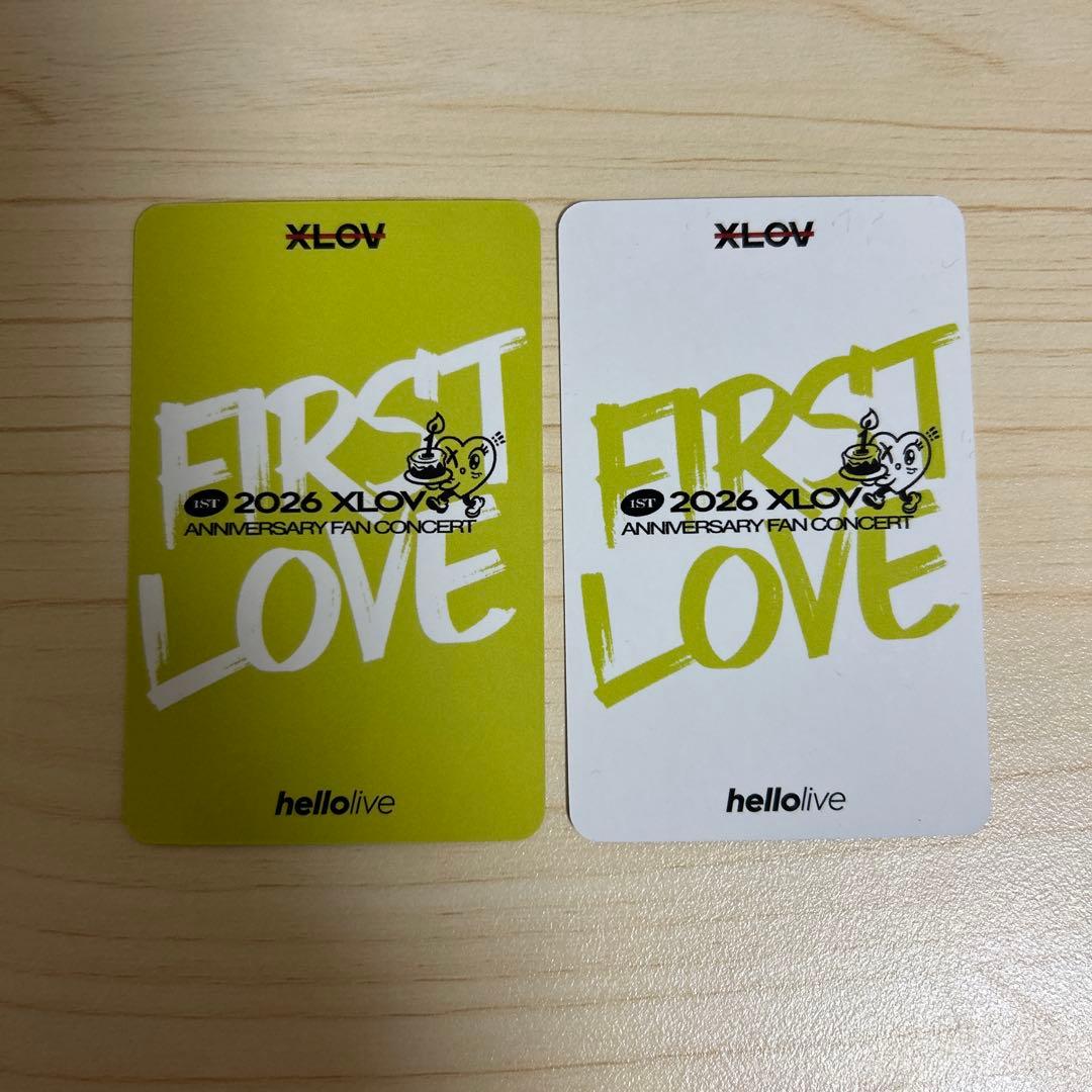 XLOV UXLXVE hellolive トレカ ヒョン HYUN 2枚セット - メルカリ