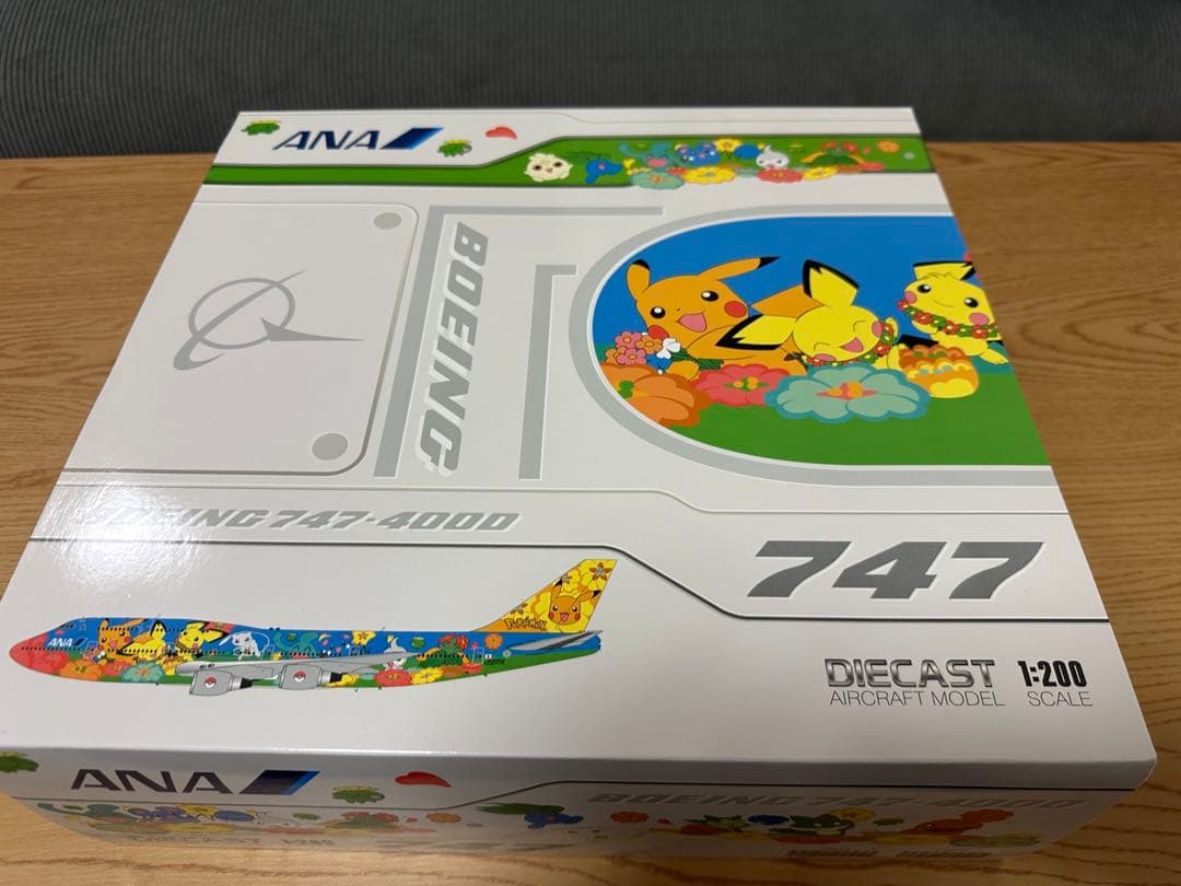 航空機・ヘリコプター ANA 1/200 B747-400D OHANA JUMBO 1/200 B747-400D ANA 747ラストフライト JA8961 [NH20076] 全日空商事