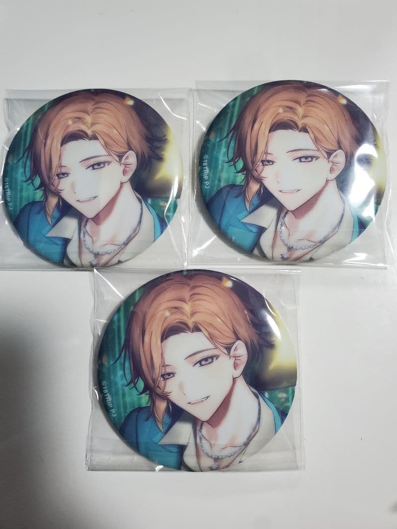 18TRIP キャラバッチコレクション 七基 バースデー缶バッジ 斜木七基