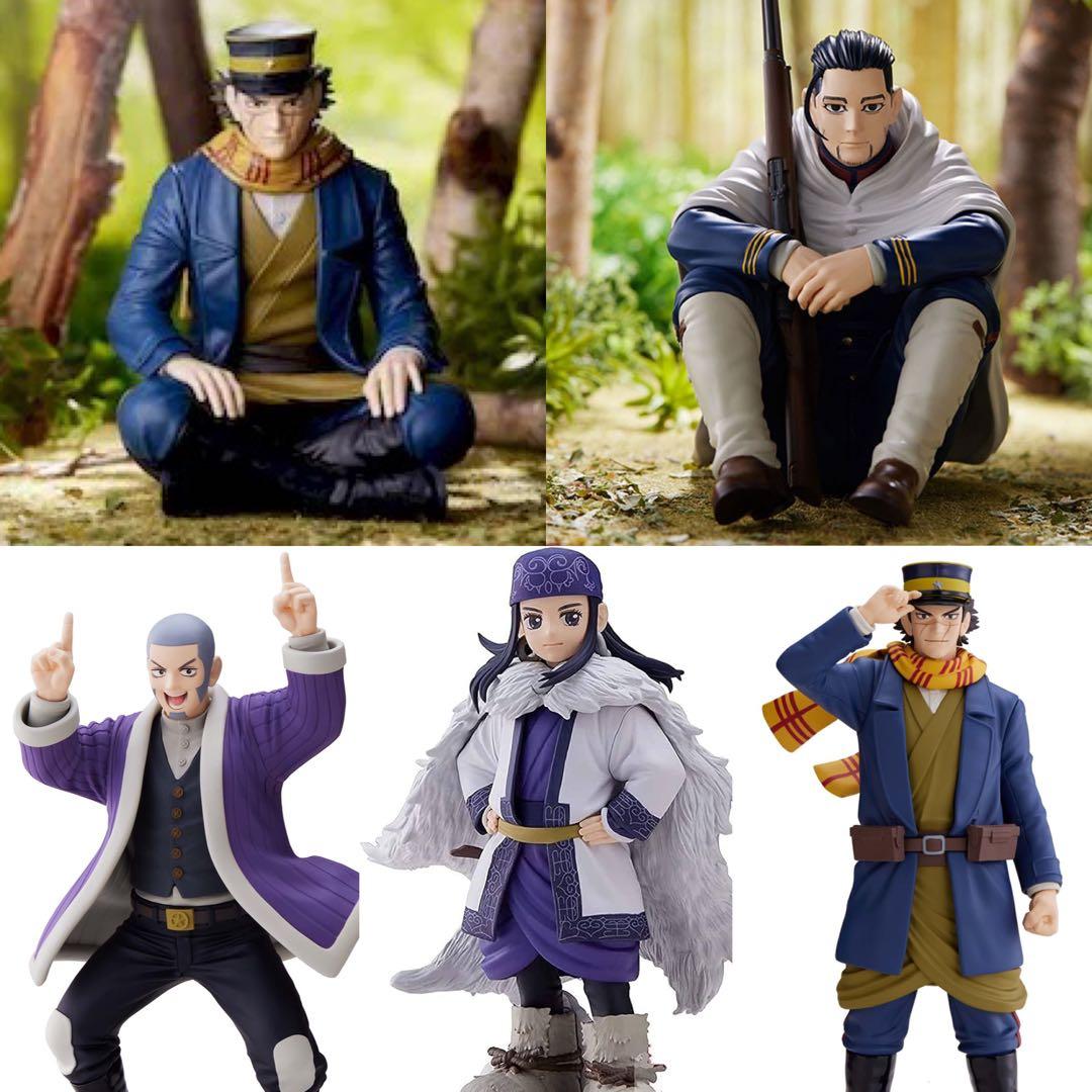 ゴールデンカムイ アシリパ 杉元佐一 尾形百之助 白石由竹 フィギュア