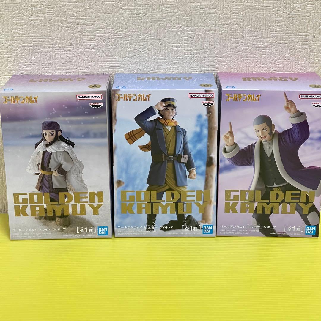 ゴールデンカムイ アシリパ 杉元佐一 尾形百之助 白石由竹 フィギュア