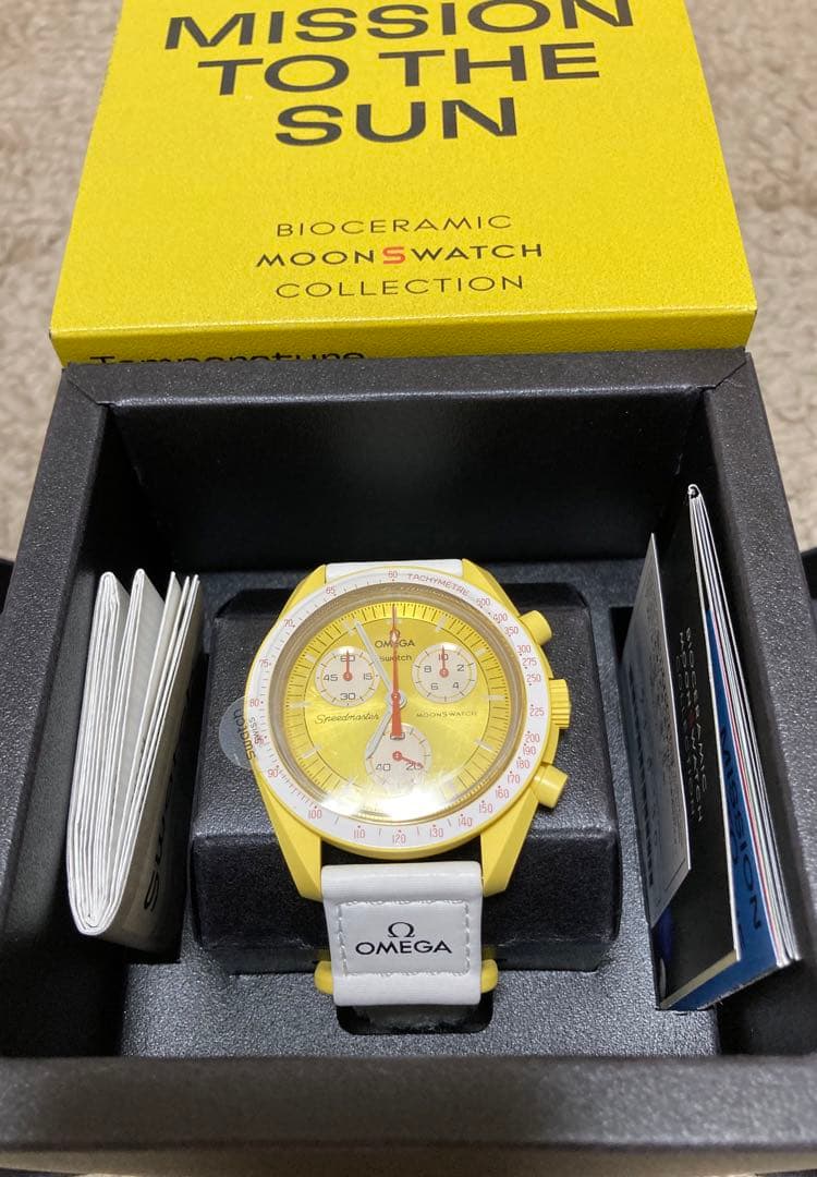 OMEGA SWATCH ミッション トゥ ザ サン SUN 太陽 新品