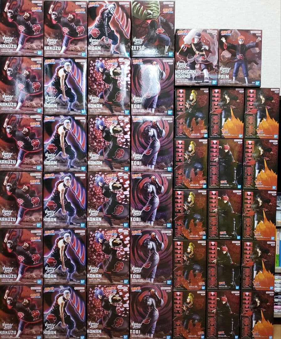 NARUTO AKATSUKI ナルト 暁 フィギュア コンプセット 41点