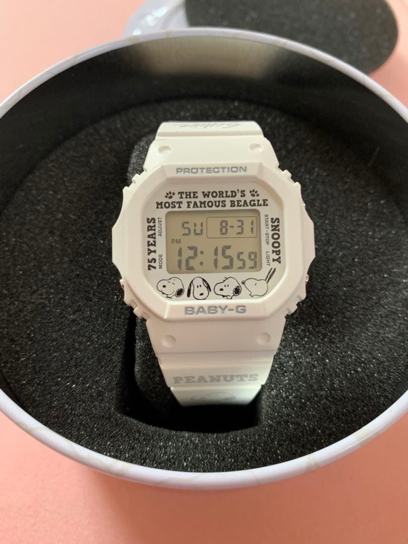 75周年スヌーピーコラボBaby-G