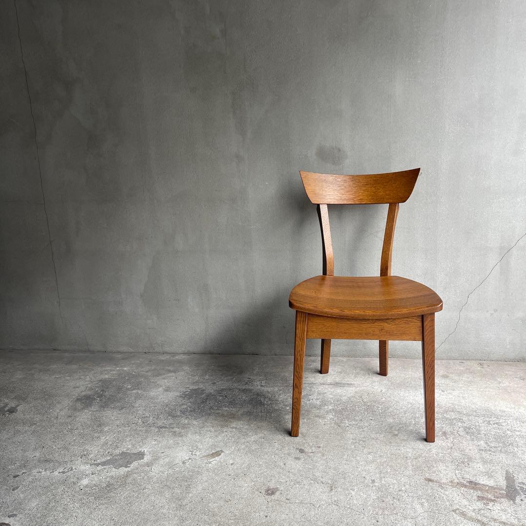 廃盤　希少　極美品　飛騨清見工房　ダイニングチェア　オーク無垢材