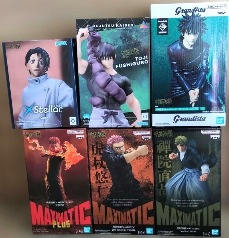 【未開封】呪術廻戦 フィギュア6点セット　A