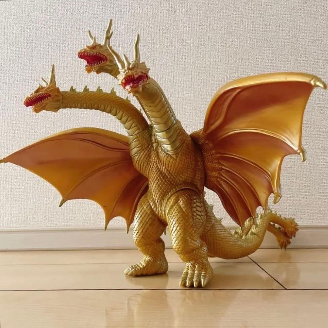 BANDAI キングギドラ　1993年 ゴジラ ソフビ