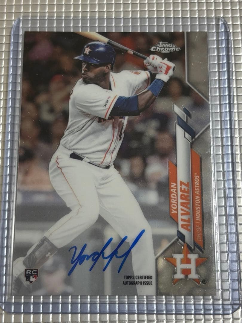 スポーツ選手 Yordan Alvarez RC Auto 2025 Topps Museum Collection Yordan Alvarez 145/249 Houston Astros