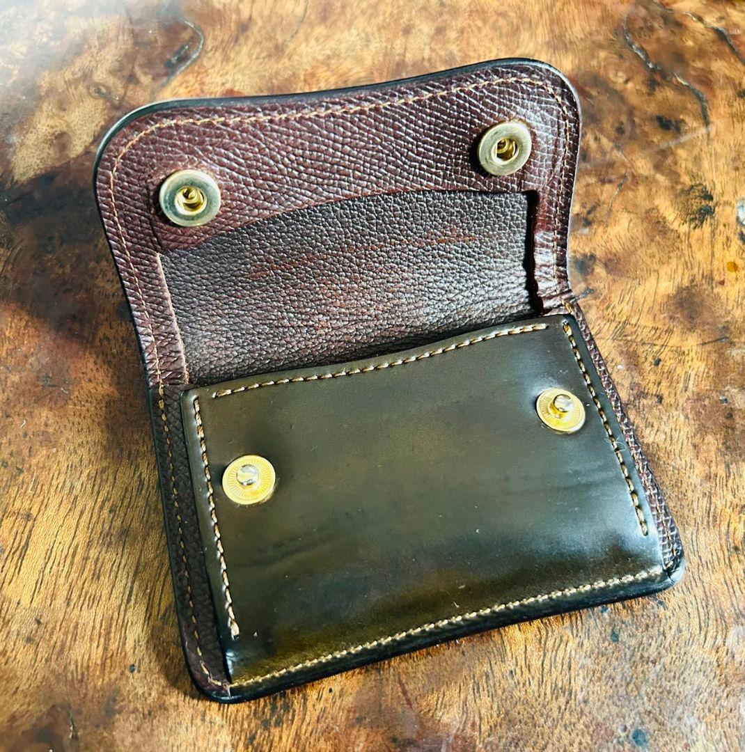 ワイルドスワンズ タング ホーウイン シェルコードバン ダーク