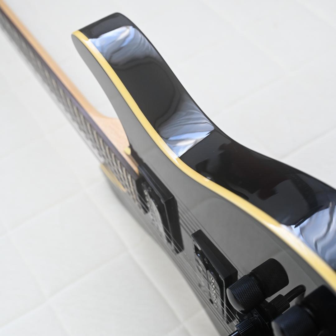 Washburn レア 虎目 エレキギター ブラック 動作確認OK G023 - メルカリ