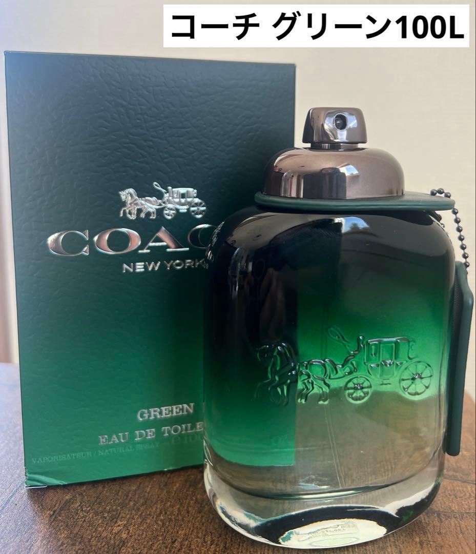 香水(男性用) Coach Green 100ML (Eau De Toilette)