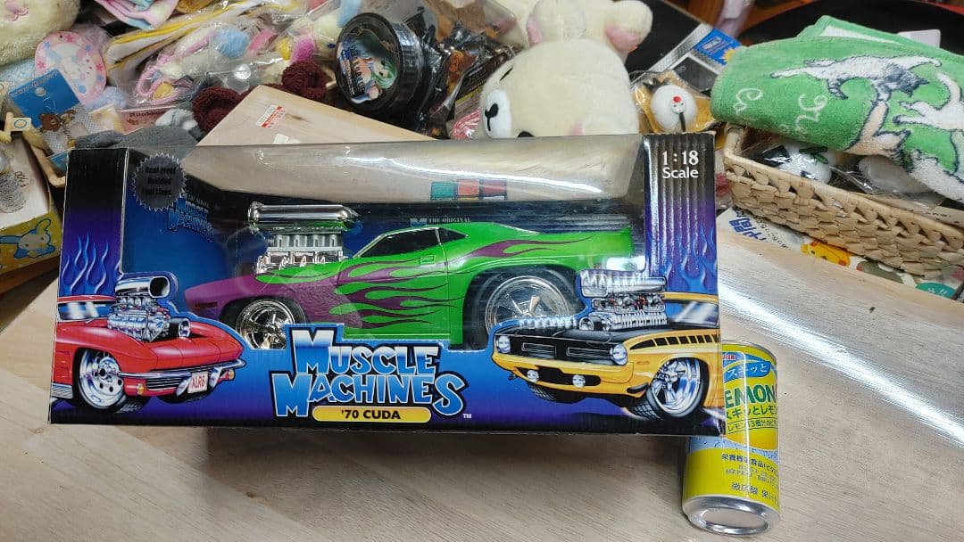 Muscle Machines 70 Cuda 1:18スケール 新品未開封
