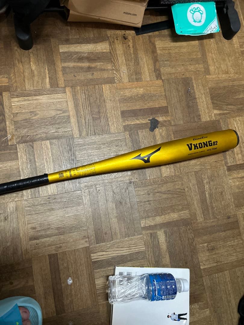 Mizuno VKONG 02 硬式バット ゴールド