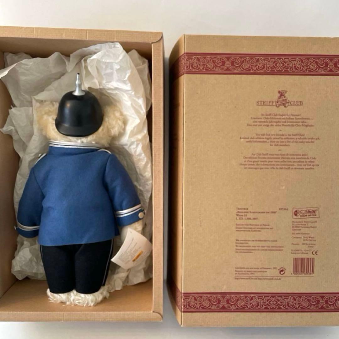 Steiffシュタイフ べルリン巡査ベア BERLINER SCHUTZMANN - メルカリ