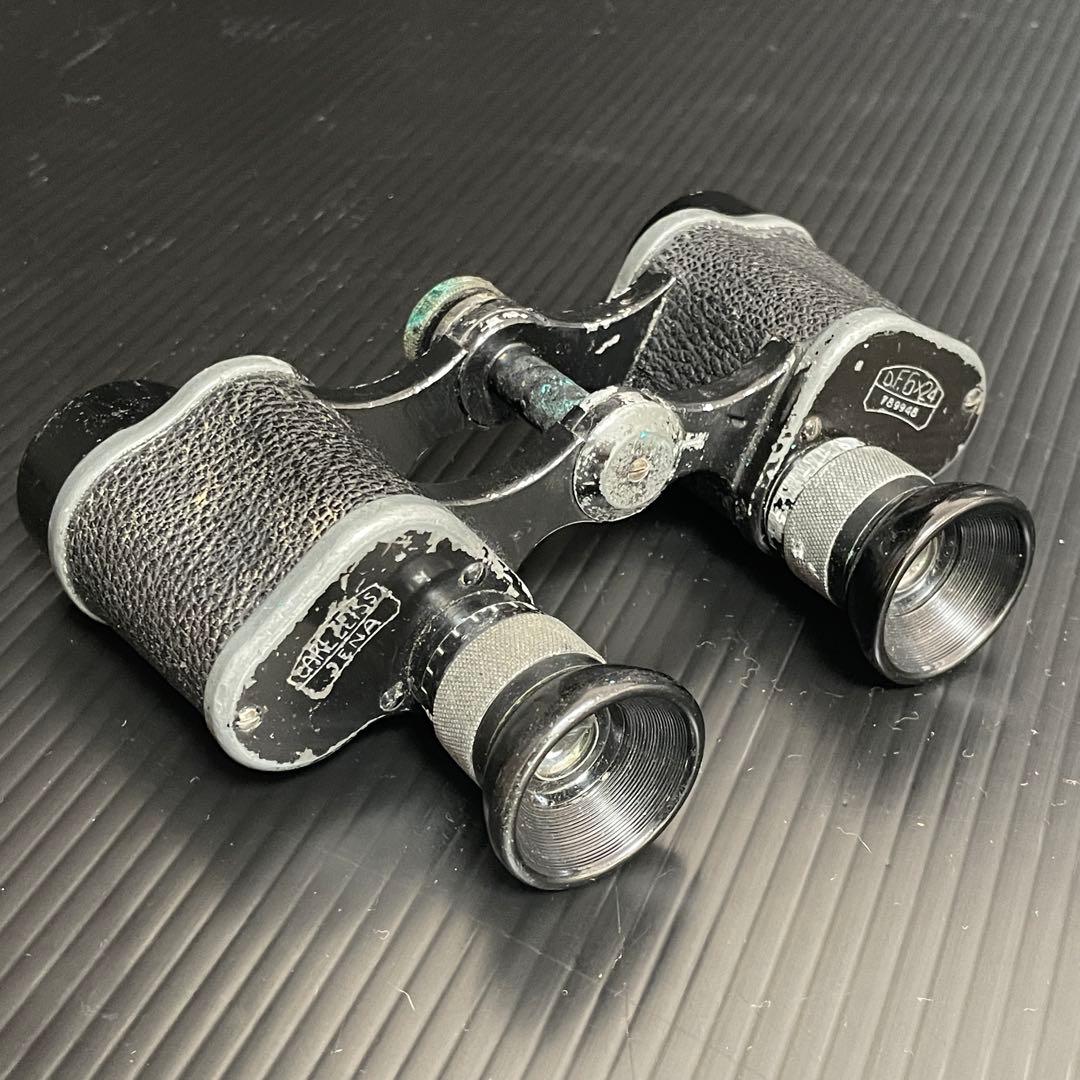 ドイツ軍】カールツァイスD.F. 6x24 双眼鏡 ヴィンテージ WW2 - メルカリ