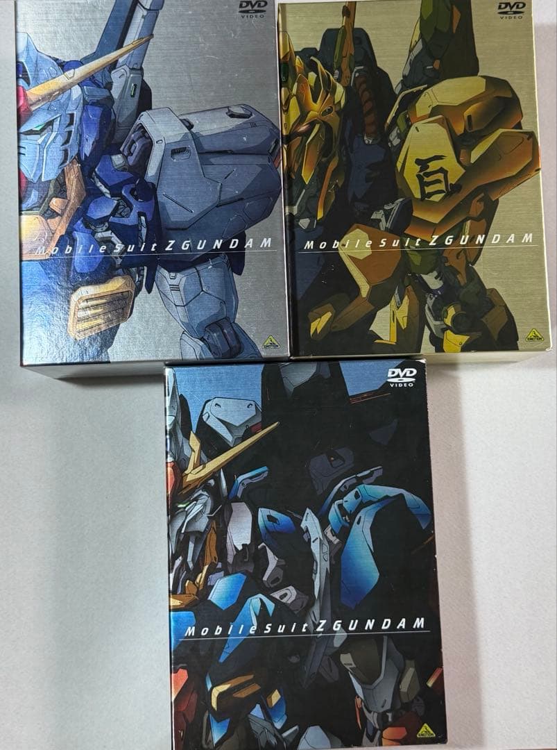 機動戦士Zガンダム DVD 全13巻セット　メモリアルボックス版