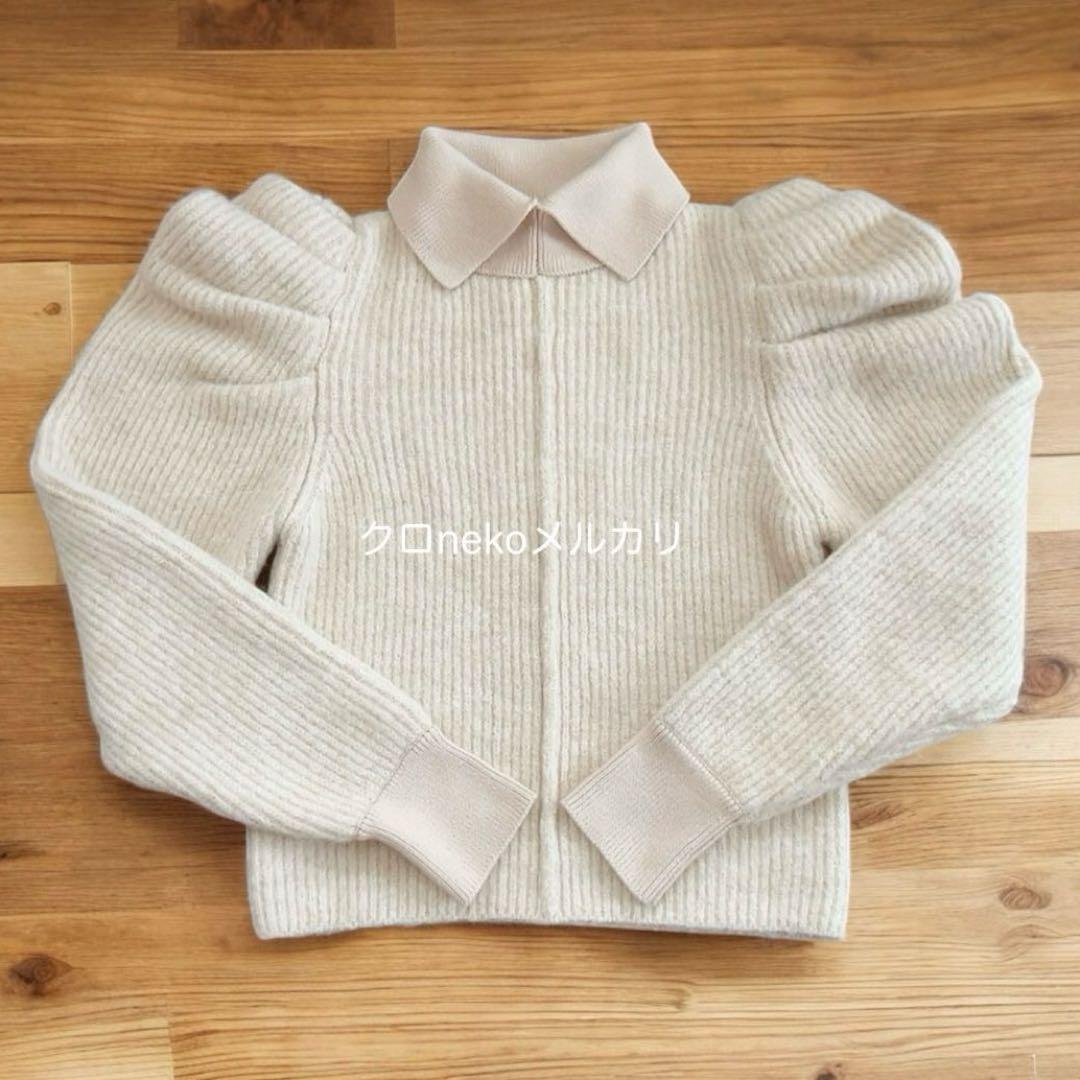 bibiy.ビビィ 襟付きニット