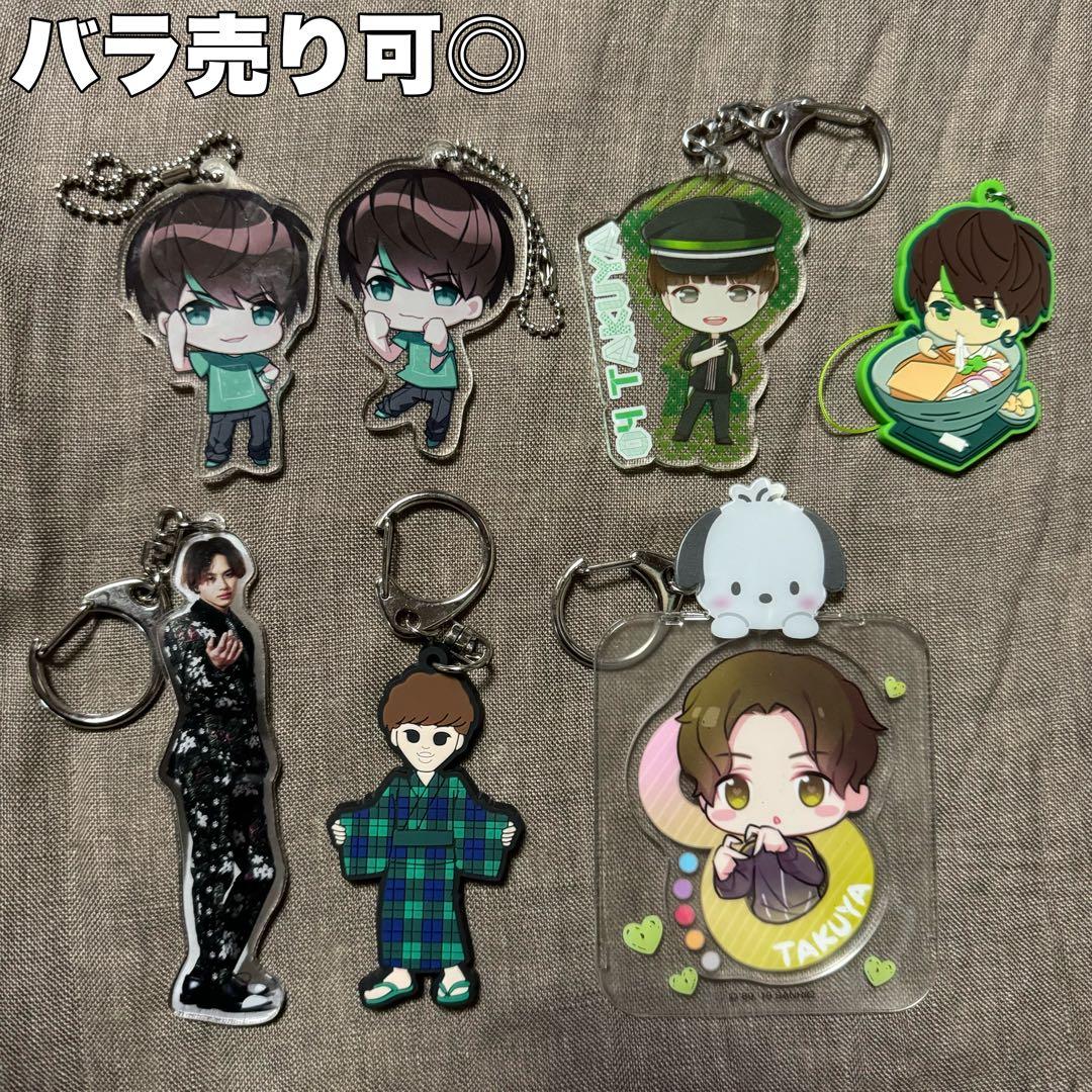 超特急 4号車 タクヤ 草川拓弥 ラバー ストラップ アクリル