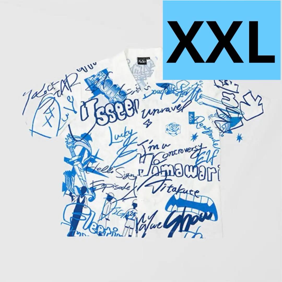 XXLサイズ Ado 5周年 POPUP 限定 オープンカラーシャツ 新品　記念