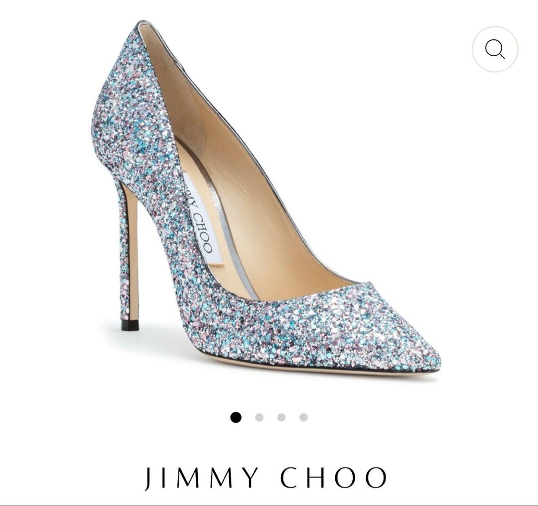 JIMMY CHOO グリッター　パンプス　新品‼️ JIMMY CHOO（ジミーチュウ） グリッターパンプス JIMMY CHOO 247 AZA