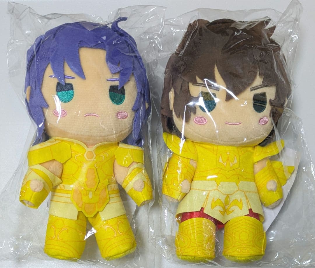聖闘士星矢 フォルメイツあくちょんぬいぐるみ黄金聖闘士 双子座 サガ アイオロス