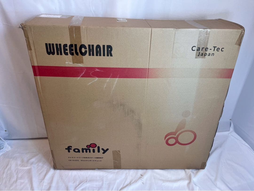 ⑤ ケアテックジャパン　車いす　ファミリー CS-10 STC 未使用