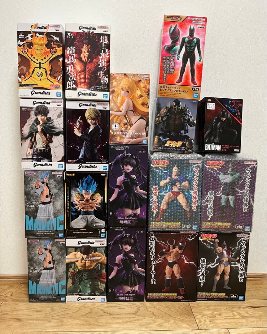 グランディスタ　勇次郎　クラピカ　ドラゴンボール　ワンピース　18個セット ⭐️入荷情報⭐️ ワンピースgrandstaーRORONOA ZOROⅡー